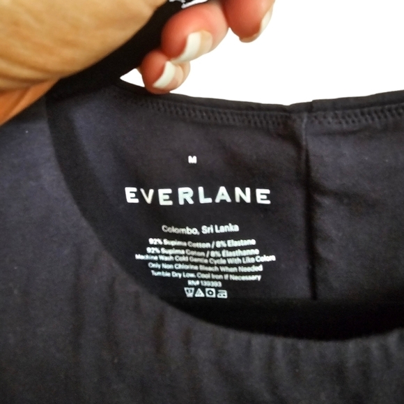 Everlane Short Sleeve Crew Neck Bodysuit•M - Picture 8 of 14
